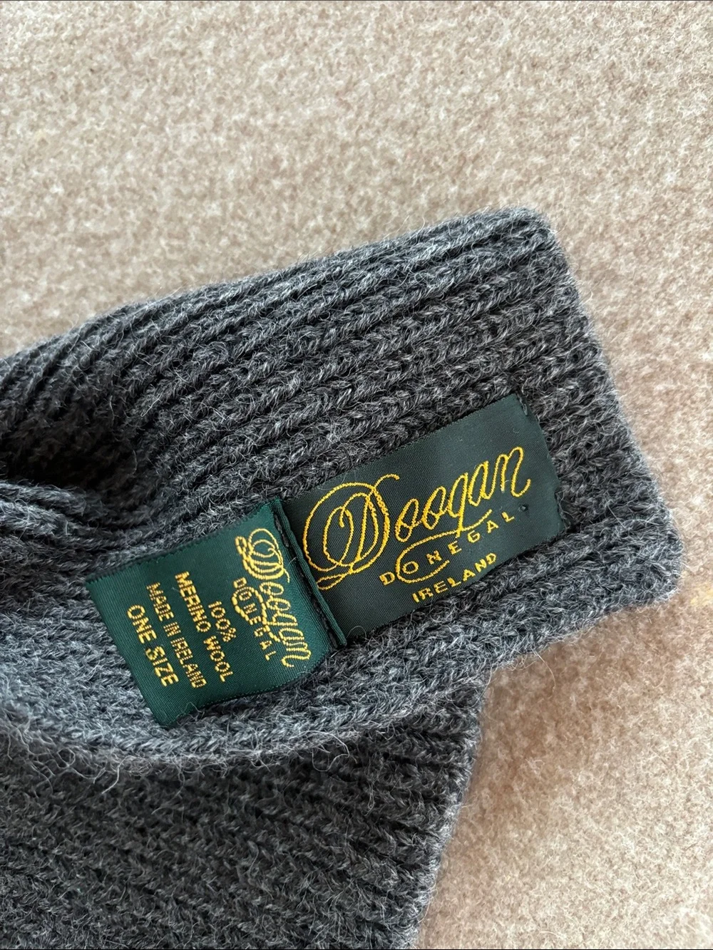 Oversized Irish Woolen Scarf